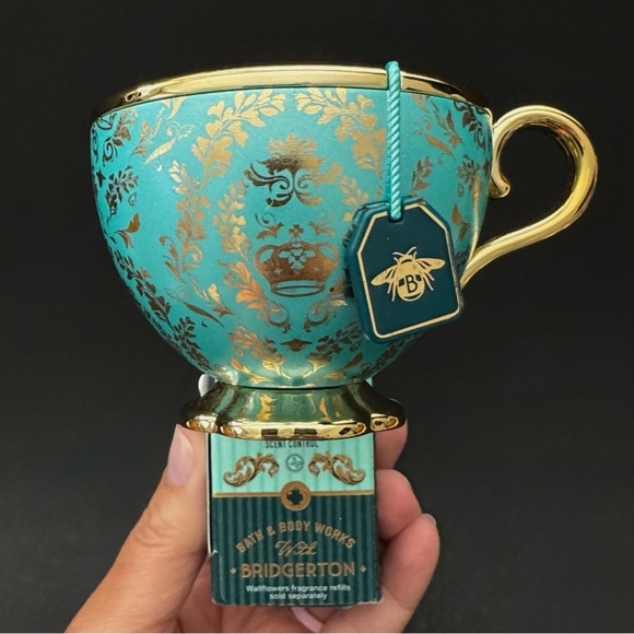 Bath & Body  Works BRIDGERTON Tea Cup Limited Wallflower Plug-In, Scent Control - Picture 9 of 12